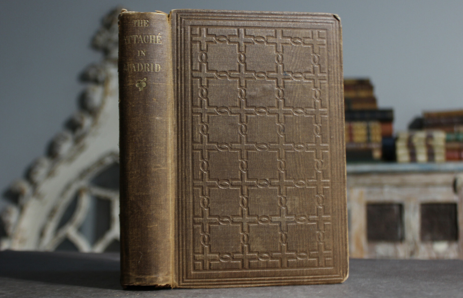 Rare Antique Old Book A German In Spain 1856 Madrid Journal Scarce Work Europe