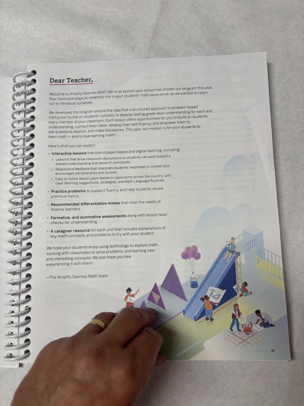Amplify Desmos Math A1 Teacher Edition Volume 1