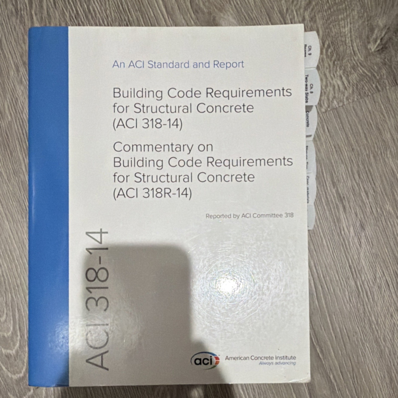 American Concrete Institute Building Code ACI 318-14 ACI Committee 318 Book