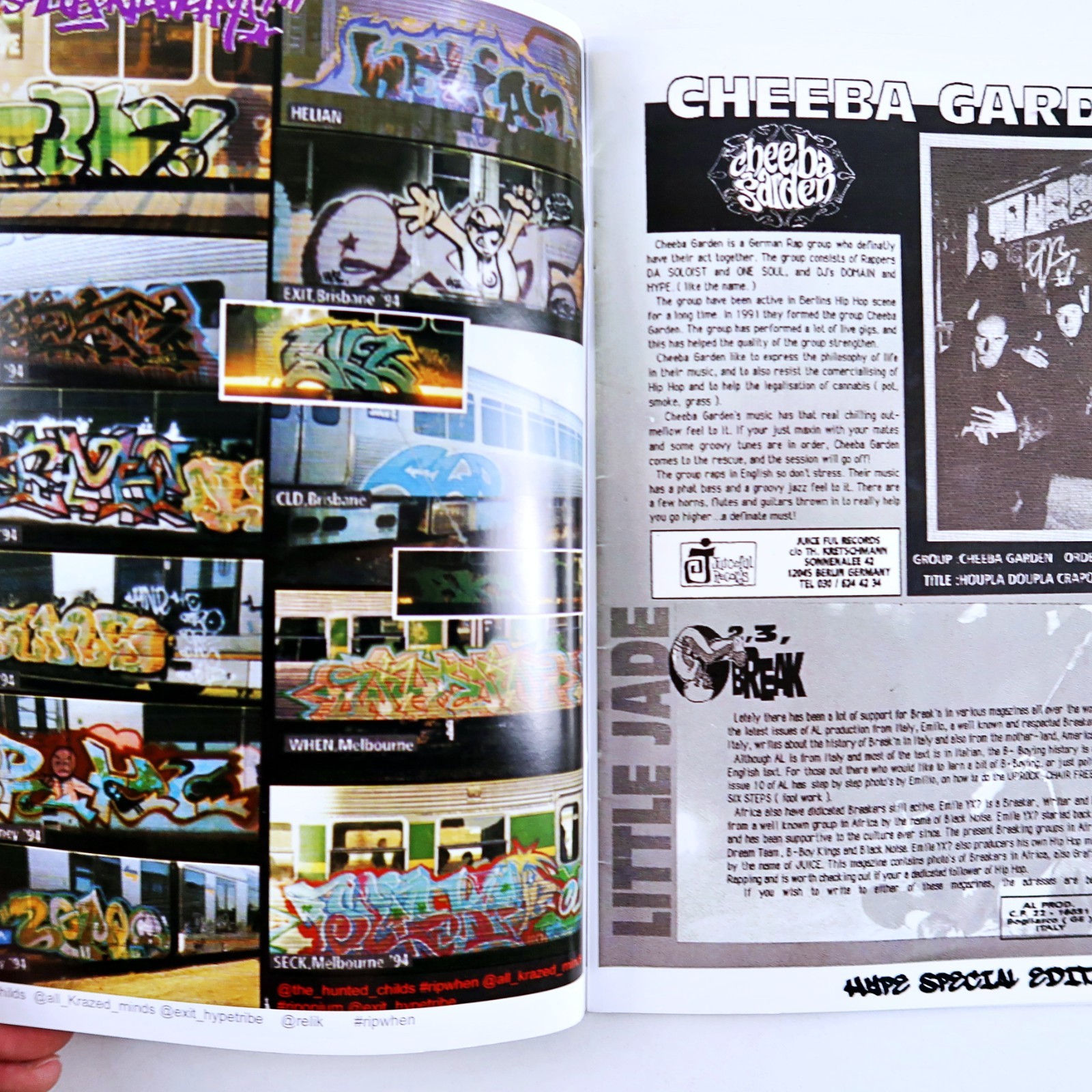 Hype Magazine Issue 24 (REPRINT) New Dead Stock Graffiti Oz Hip Hop
