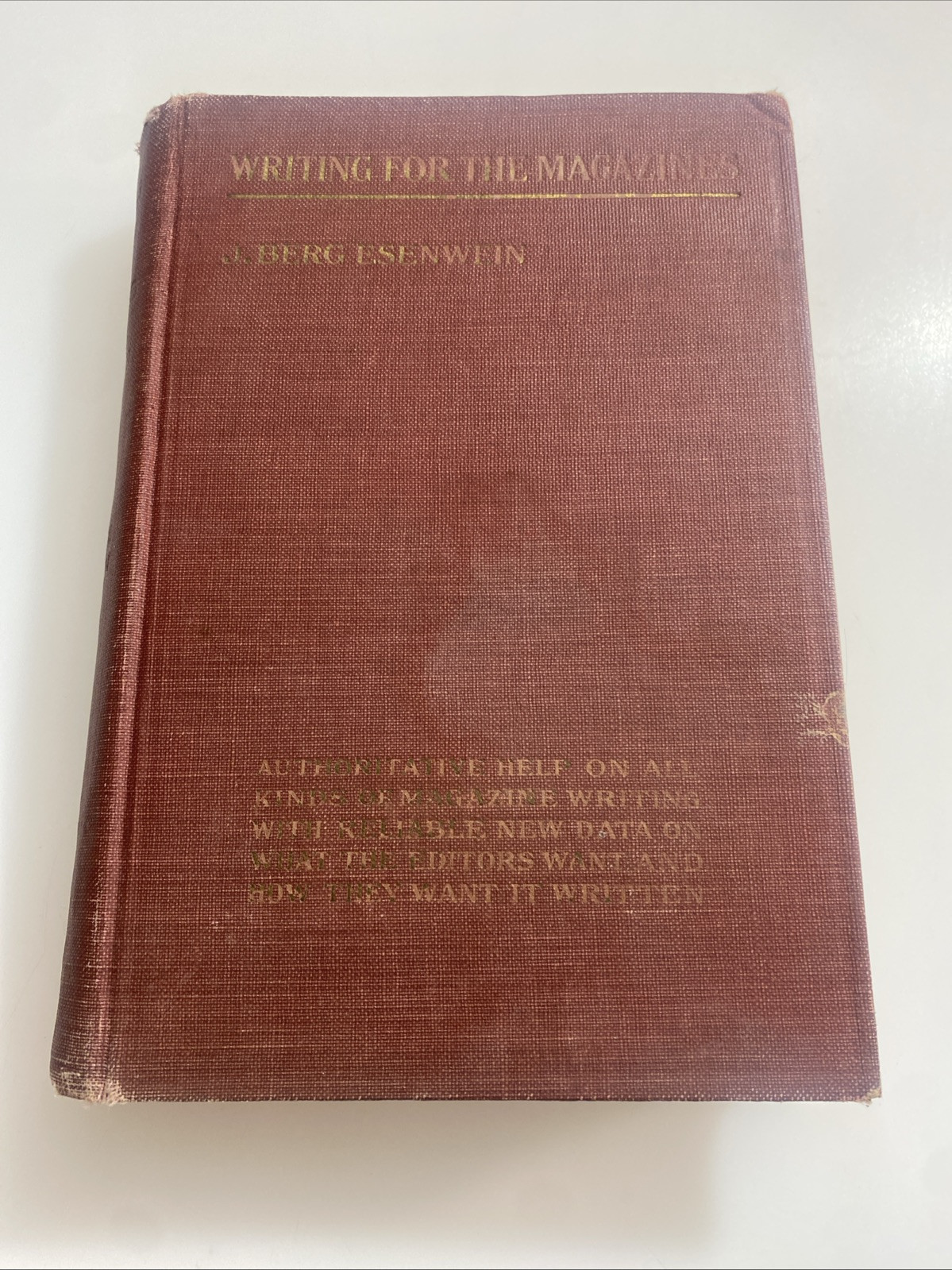 Rare 1918 Antique Book 📕 writing for the magazines abdu