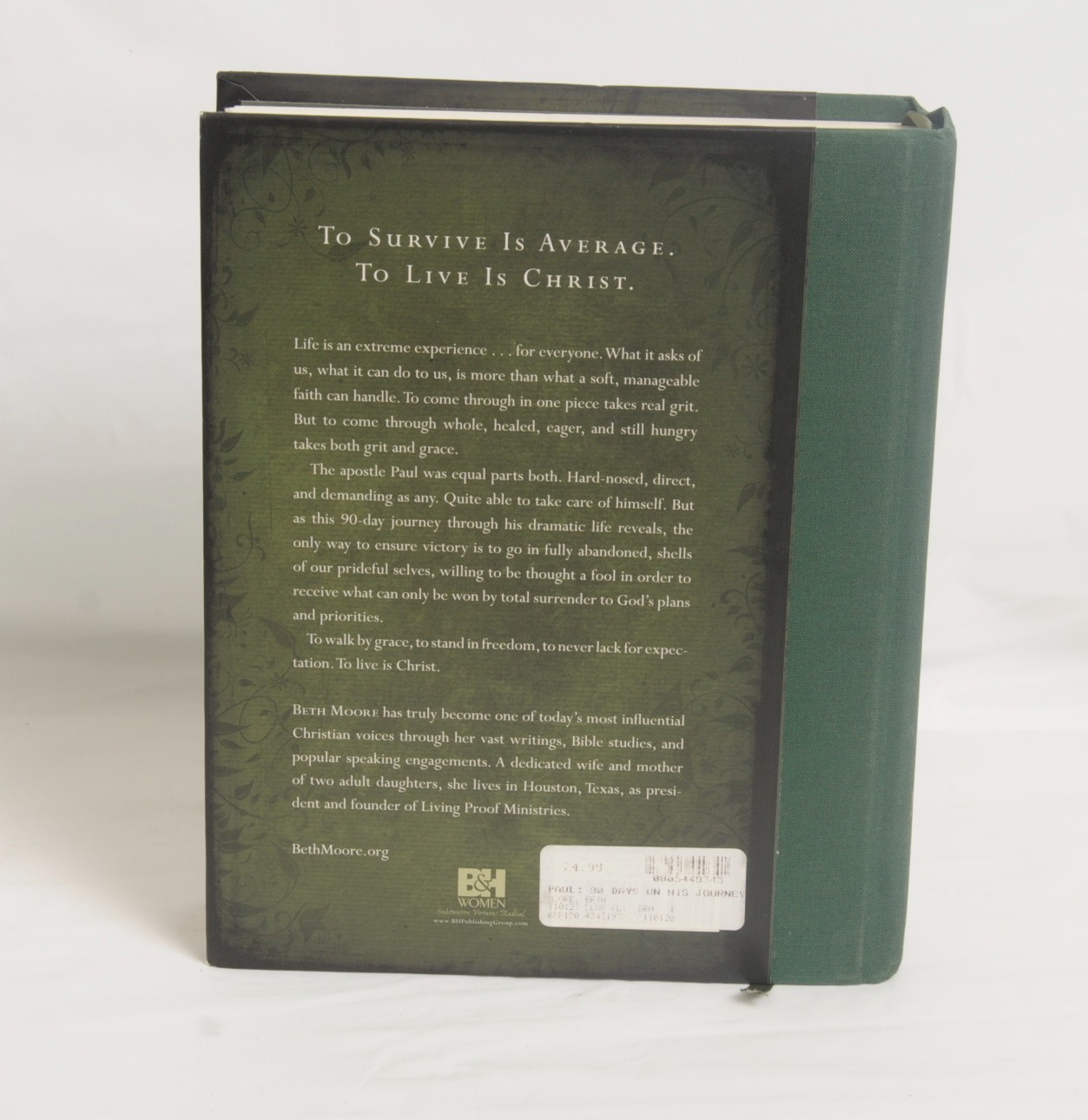 Beth Moore Paul 90 Day Devotional Bible Study B&H Publishing Hardcover