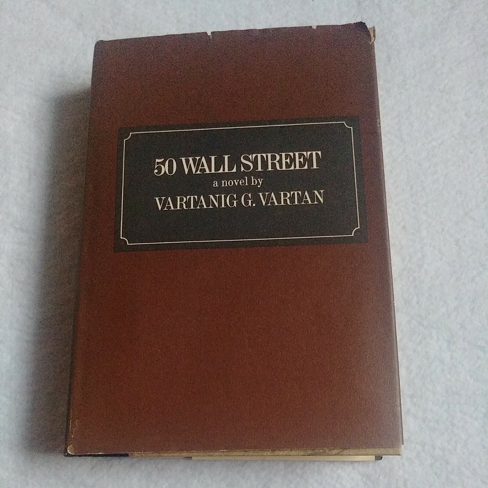 50 Wall Street by Vartanig G. Vartan Hardcover Self Help Bestseller
