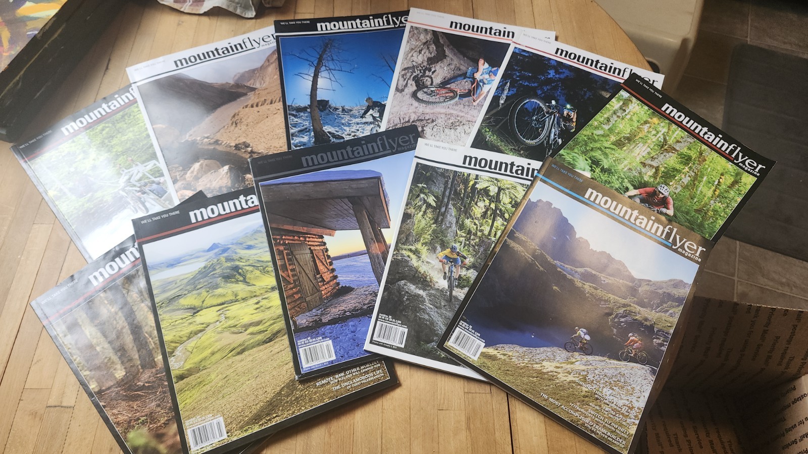 Mountain Flyer Magazine Mountainflyer Magazine Issues 31-35 & 37 – 42. 11 Total