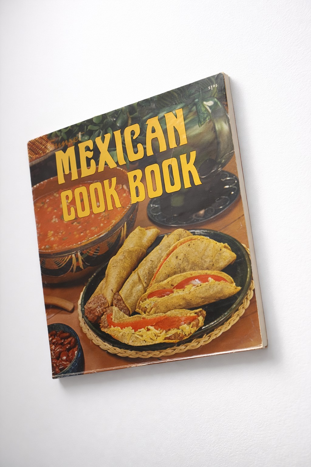 Sunset Mexican Cookbook Fifth Printing 1970 Paperback Vintage Old Target Ad Inc