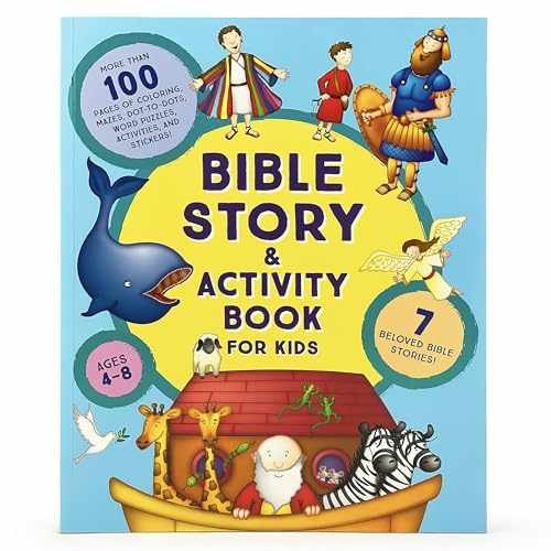 Bible Story and Activity Book for – Paperback, by Lodi Publishing – Very Good n