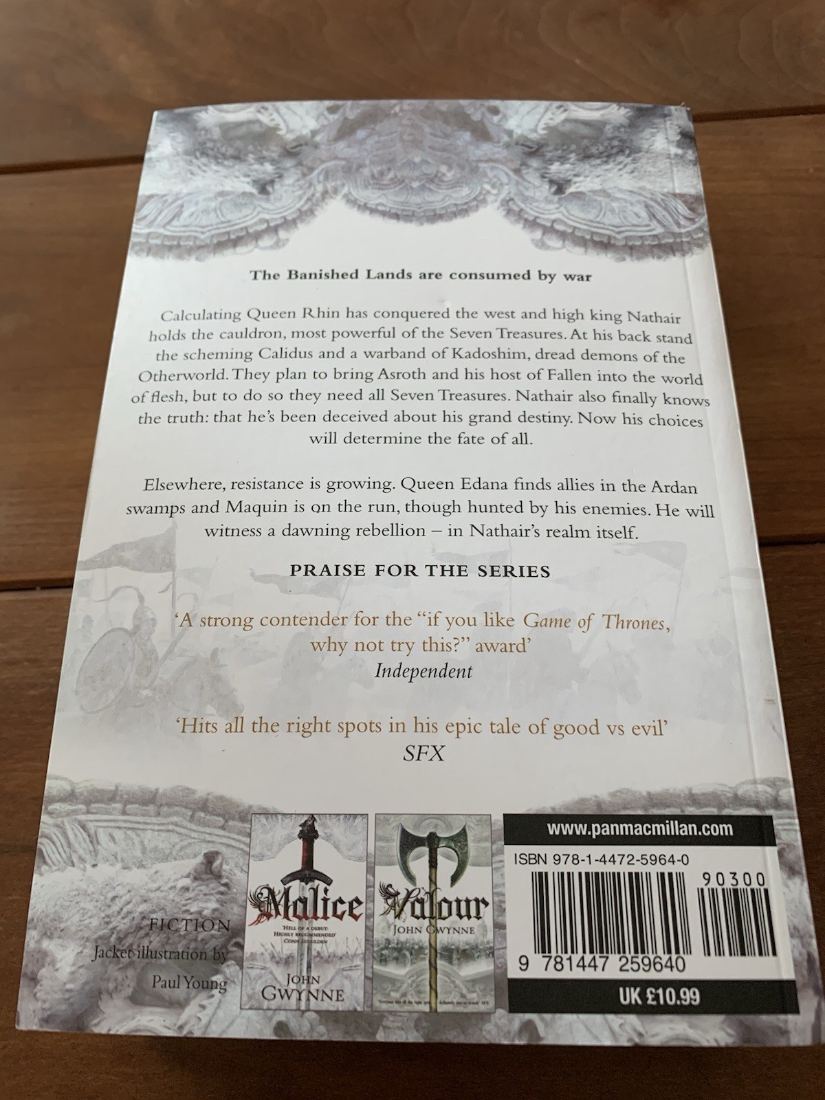 Ruin by John Gwynne (2020, Trade Paperback) Epic Fantasy Series