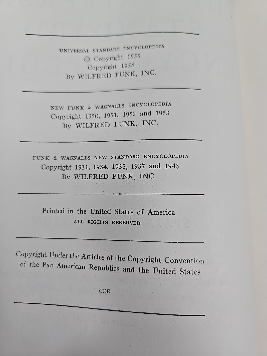 1955 The Universal Standard Encyclopedia Vol 21 Hardcover