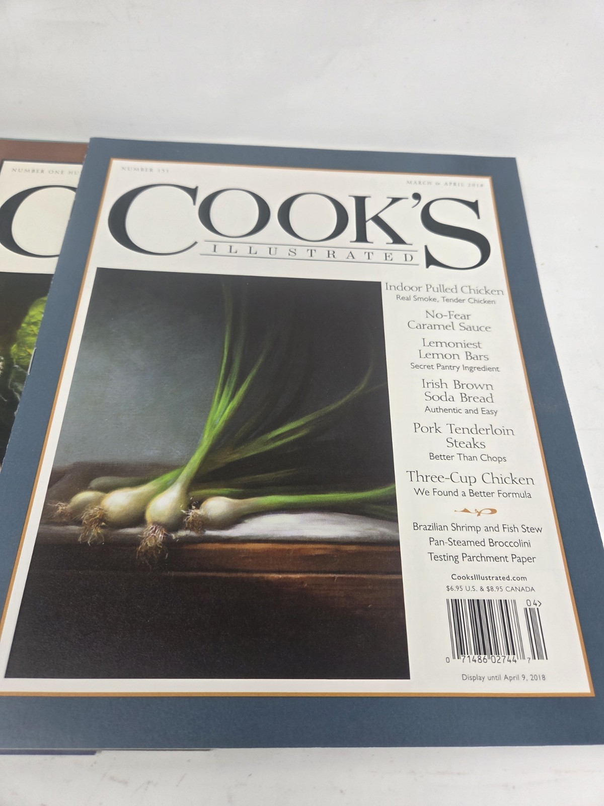 Cook’s Illustrated Magazine Lot of 20 Cooking Recipes -Lot G