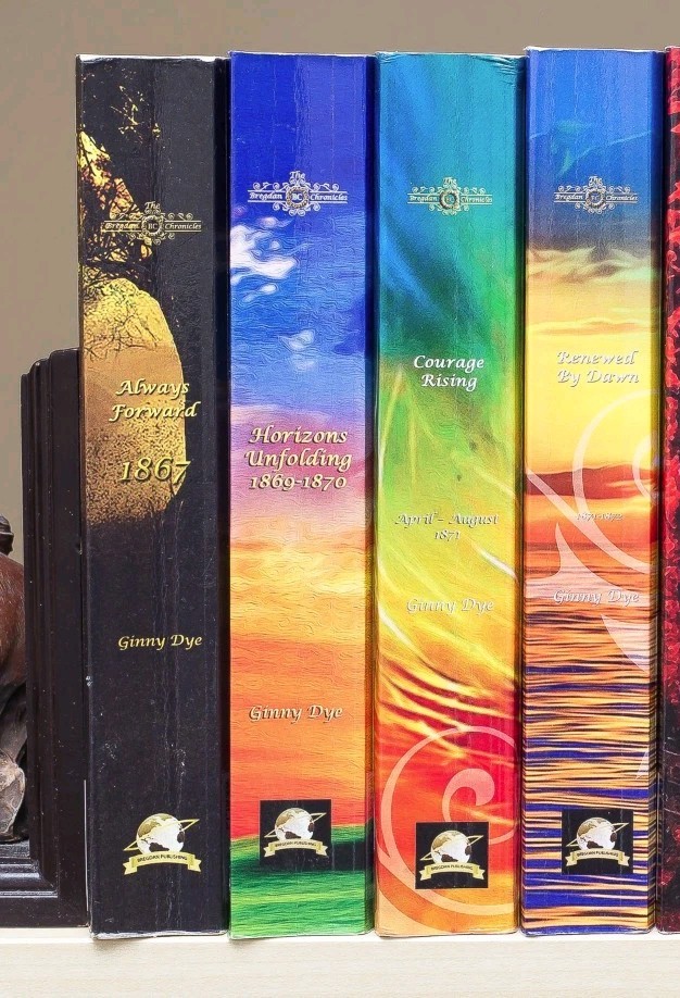 Lot of 4 BREGDAN CHRONICLES Ginny Dye Historical Fiction 9 12 16 17