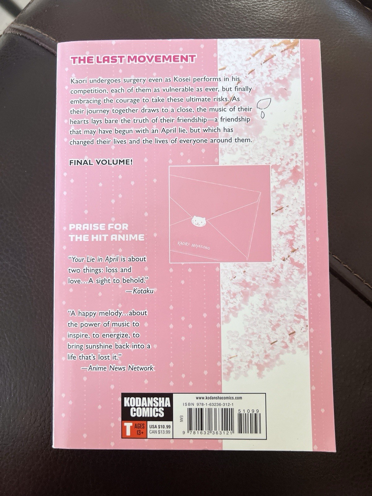 Your Lie In April Vol 11 Manga Paperback English