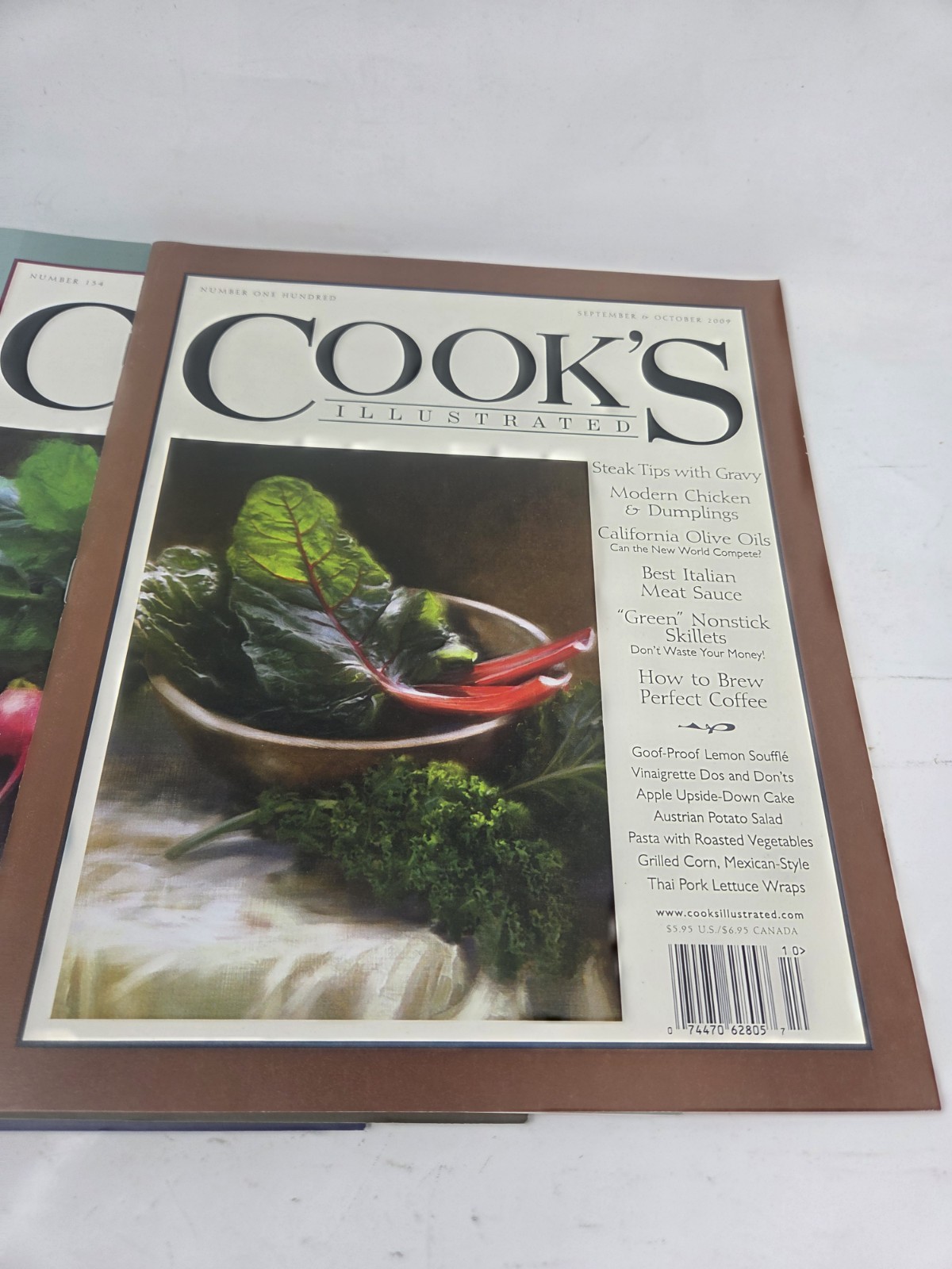 Cook’s Illustrated Magazine Lot of 20 Cooking Recipes -Lot G