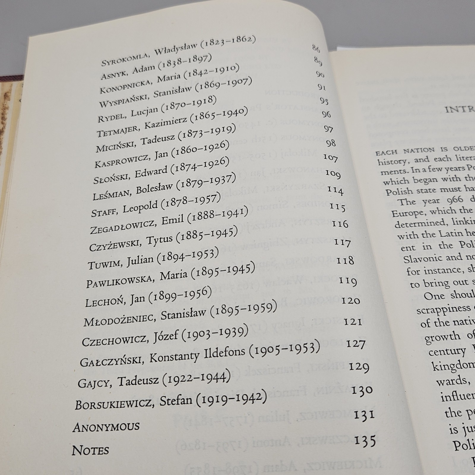Five Centuries Of Polish Poetry (Peterkiewicz; Singer – 1960)