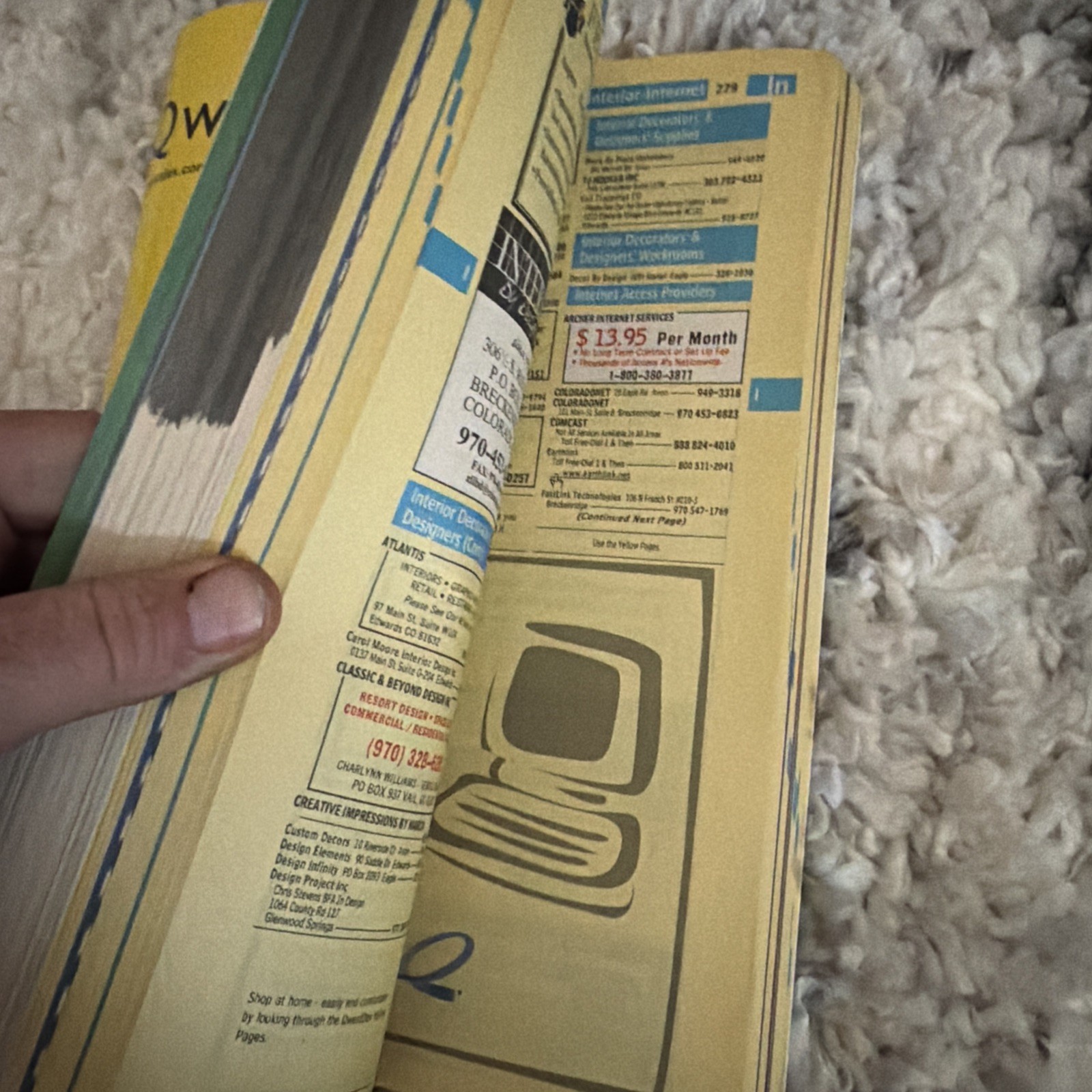 2004 QwestDex VAIL SUMMIT COUNTY/Leadville 719 970 Yellow/White Pages Phone Book