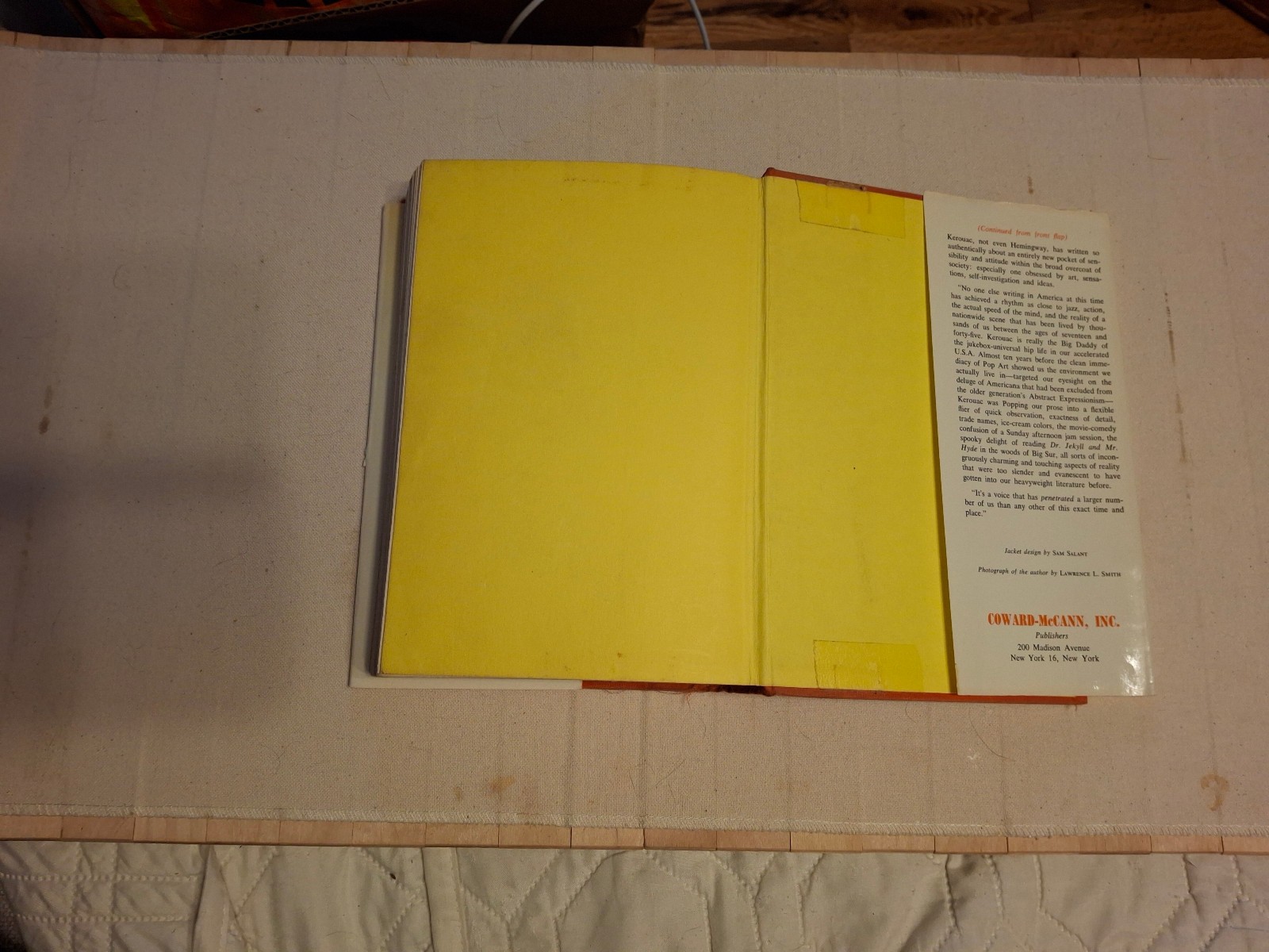 Jack Kerouac DESOLATION ANGELS Ex-Library 1965 HC DJ 1st Edition Beatnik