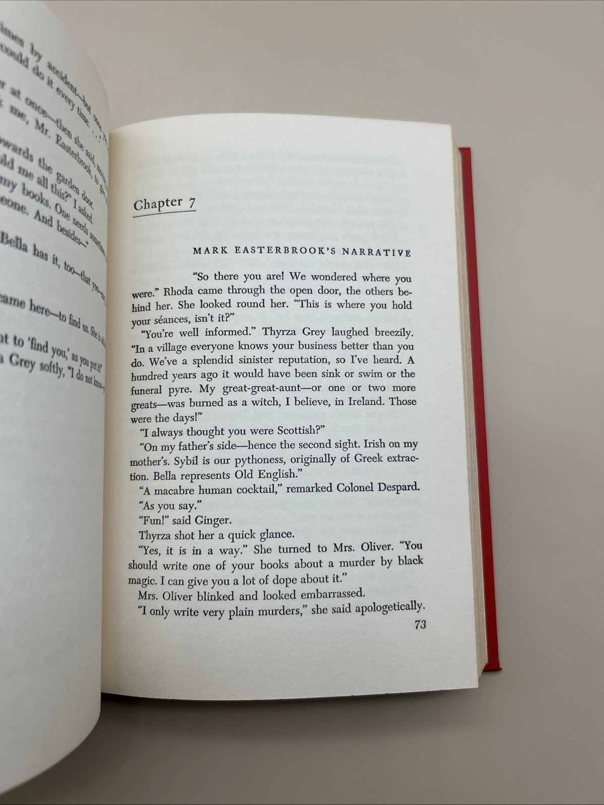 The Pale Horse by Agatha Christie Detective Fiction 1st Edition Hardcover Book