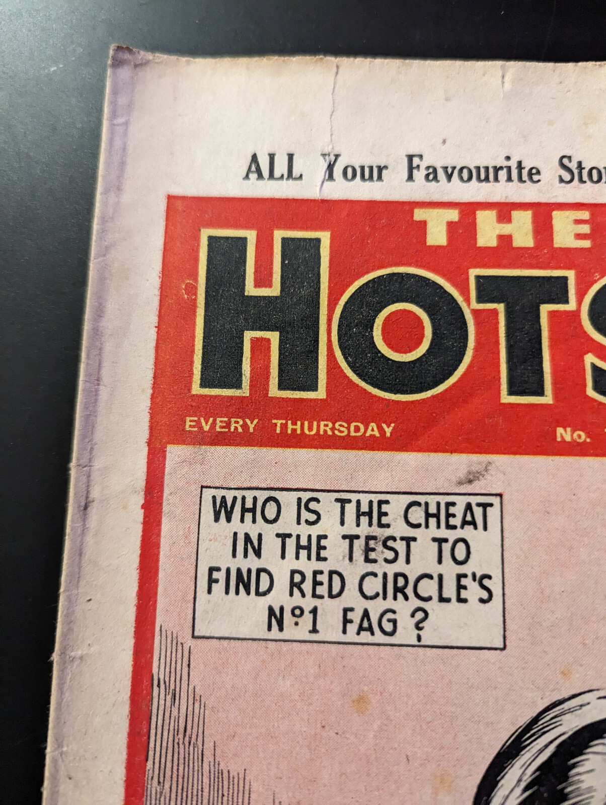 Hotspur Comic No 726 October 7th 1950
