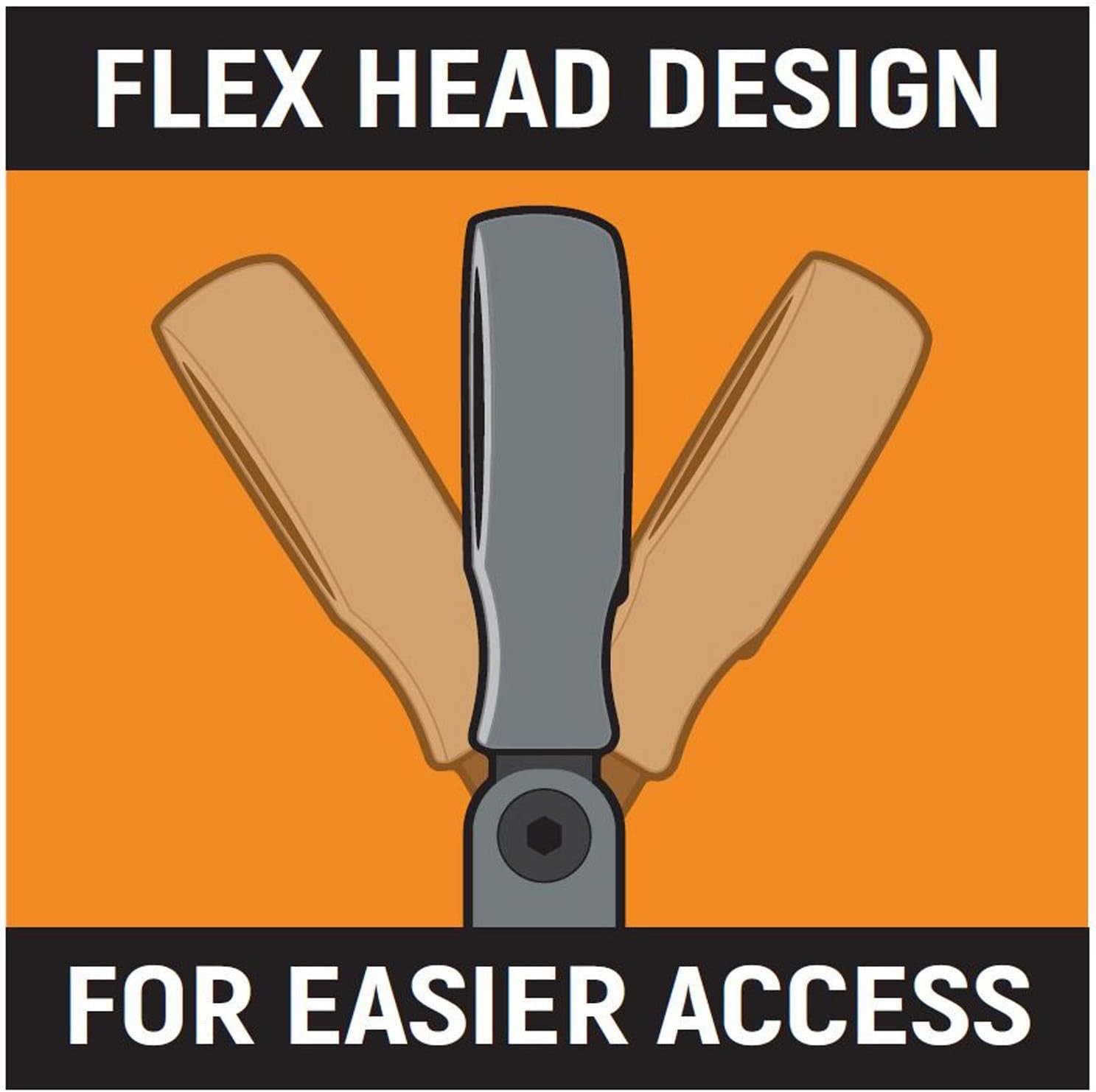 GEARWRENCH GearBox 12 Pt. XL Flex Head Double Box Ratcheting 21mm, Black