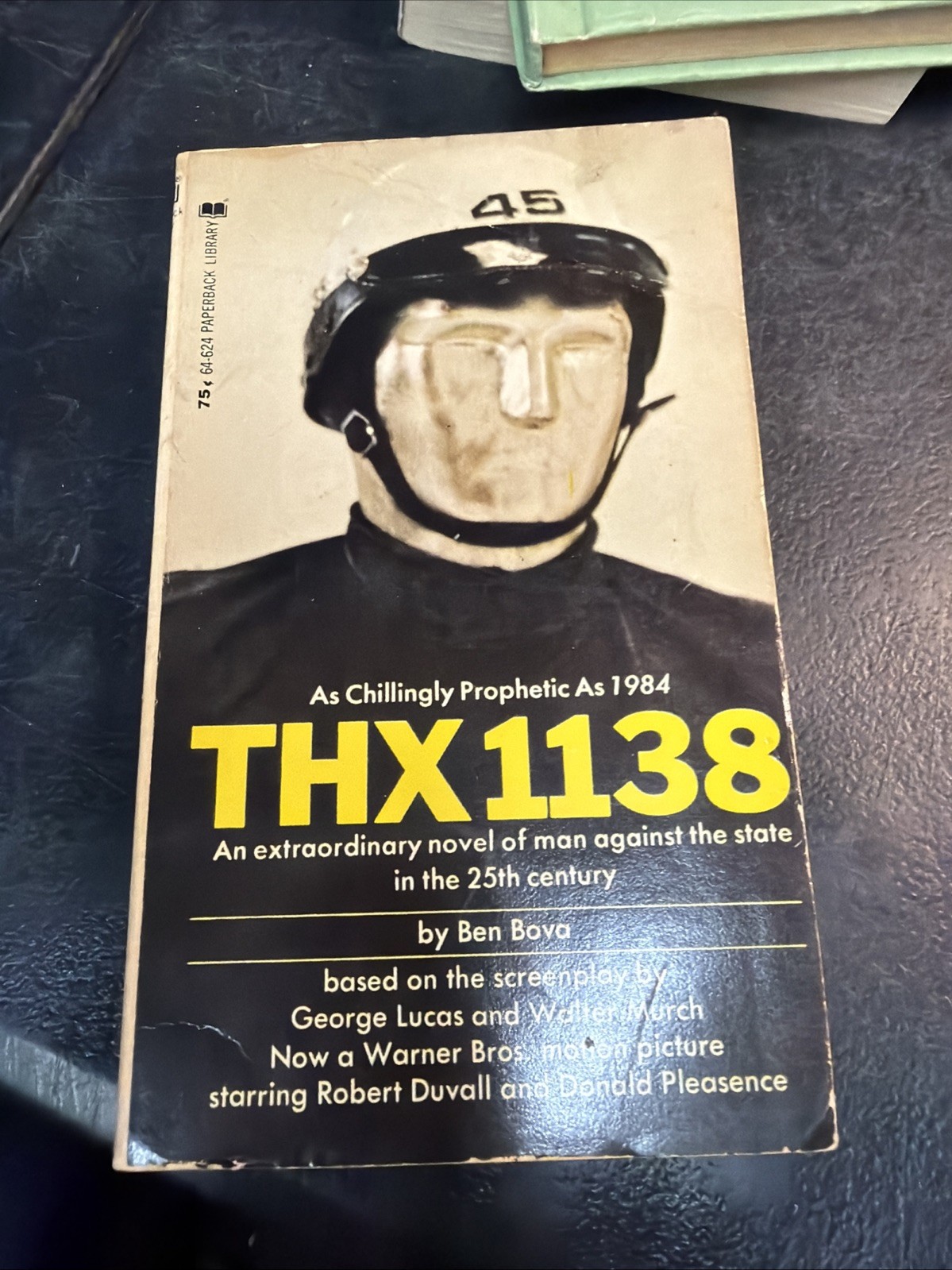 Ben Boca THX1138 Mmp Screenplay George Lucas First Printing Film Tie-In