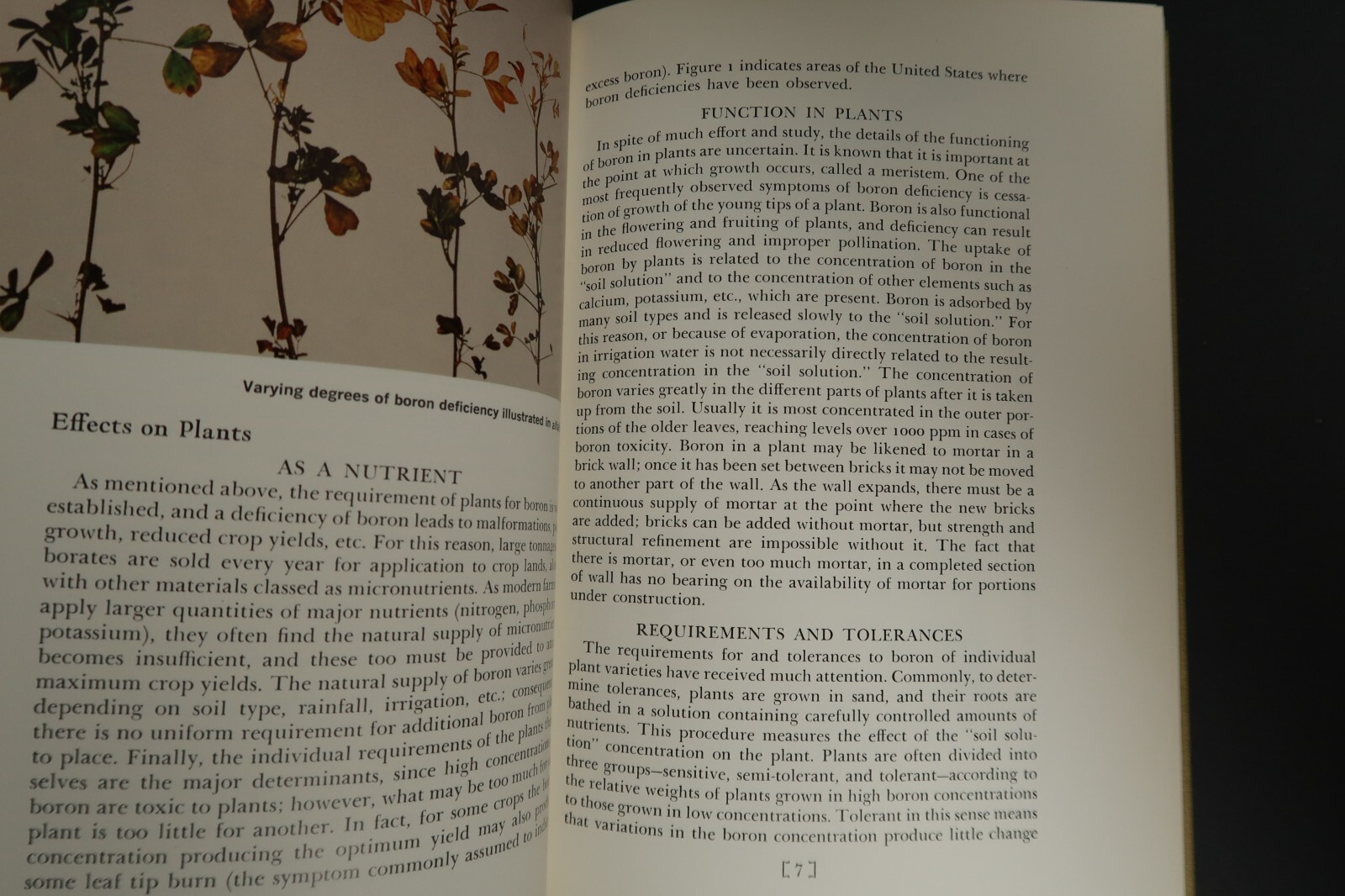 *Signed* The Ecological Significance of Boron Robert W. Sprague Book 1972 Borax