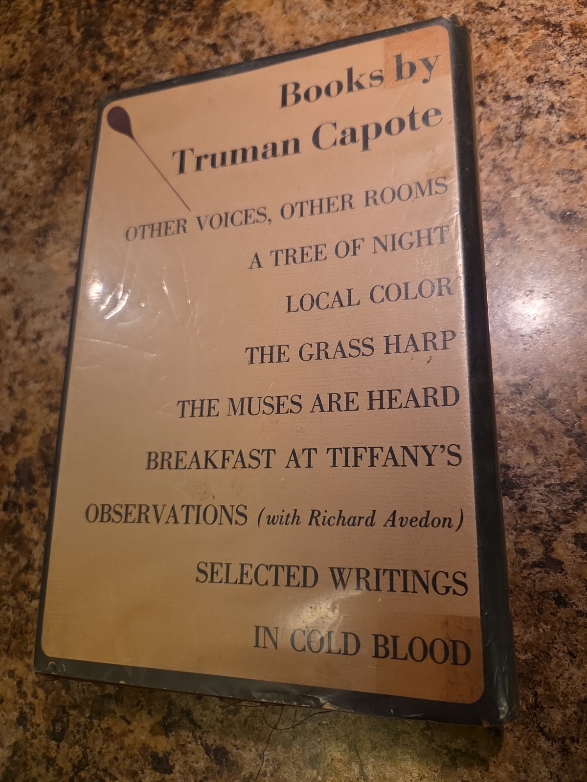 In Cold Blood by Truman Capote 1965 1st Edition/1st Printing Random House HCDJ