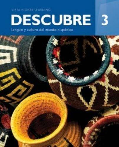 Descubre 2017 L3 Student Edition Textbook – Hardcover By VHL – VERY GOOD