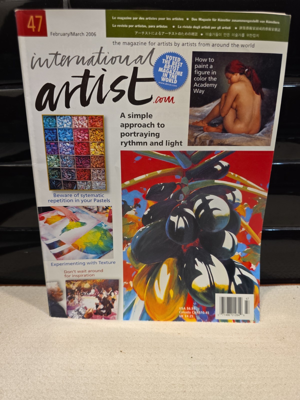 International Artist Magazine Lot of 12 Issues 2003-2009 Multi Media Tips EUC
