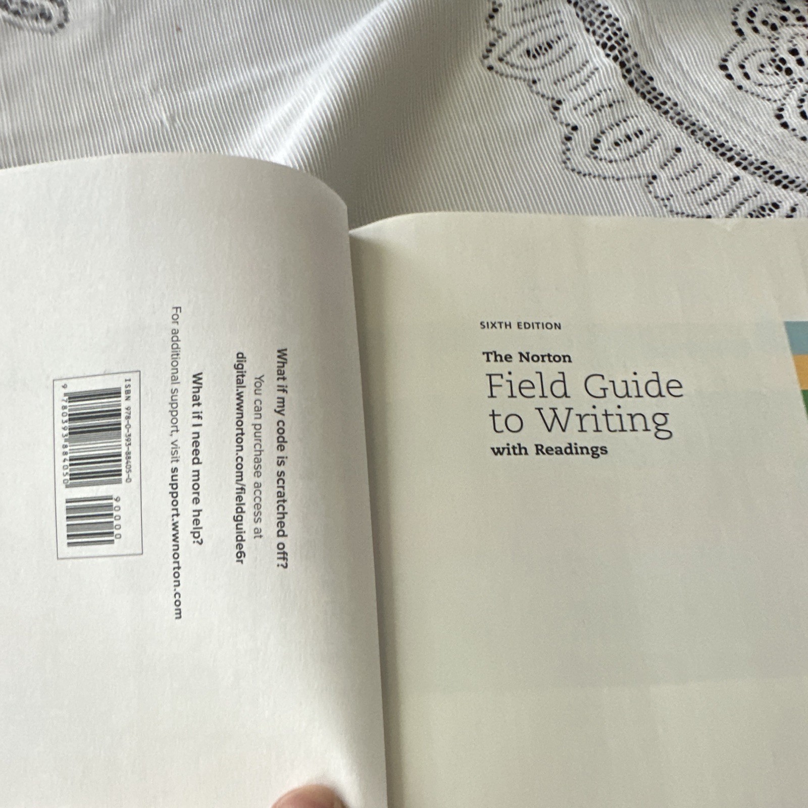 Norton The Norton Field Guide to Writing with Readings 6th Ed 2019 PB Eng