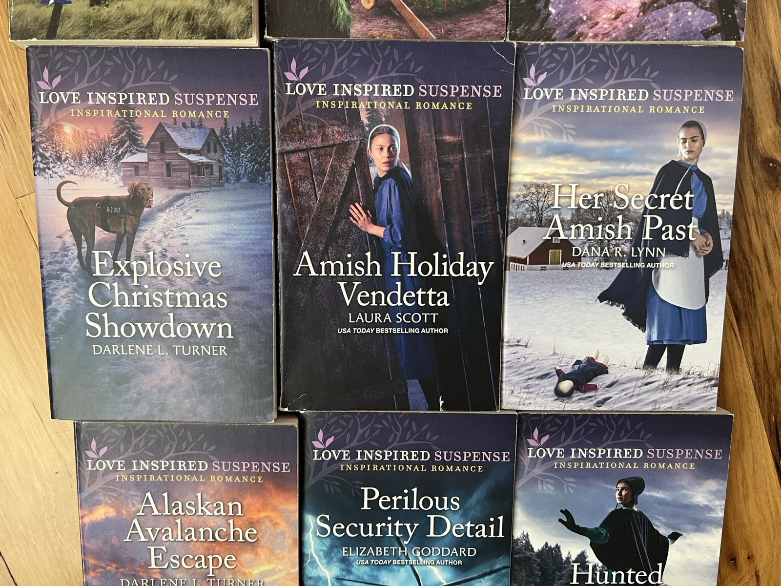 Lot of 12 Love Inspired Suspense Series Romance Paperbacks. 12/2013 to 12/2024
