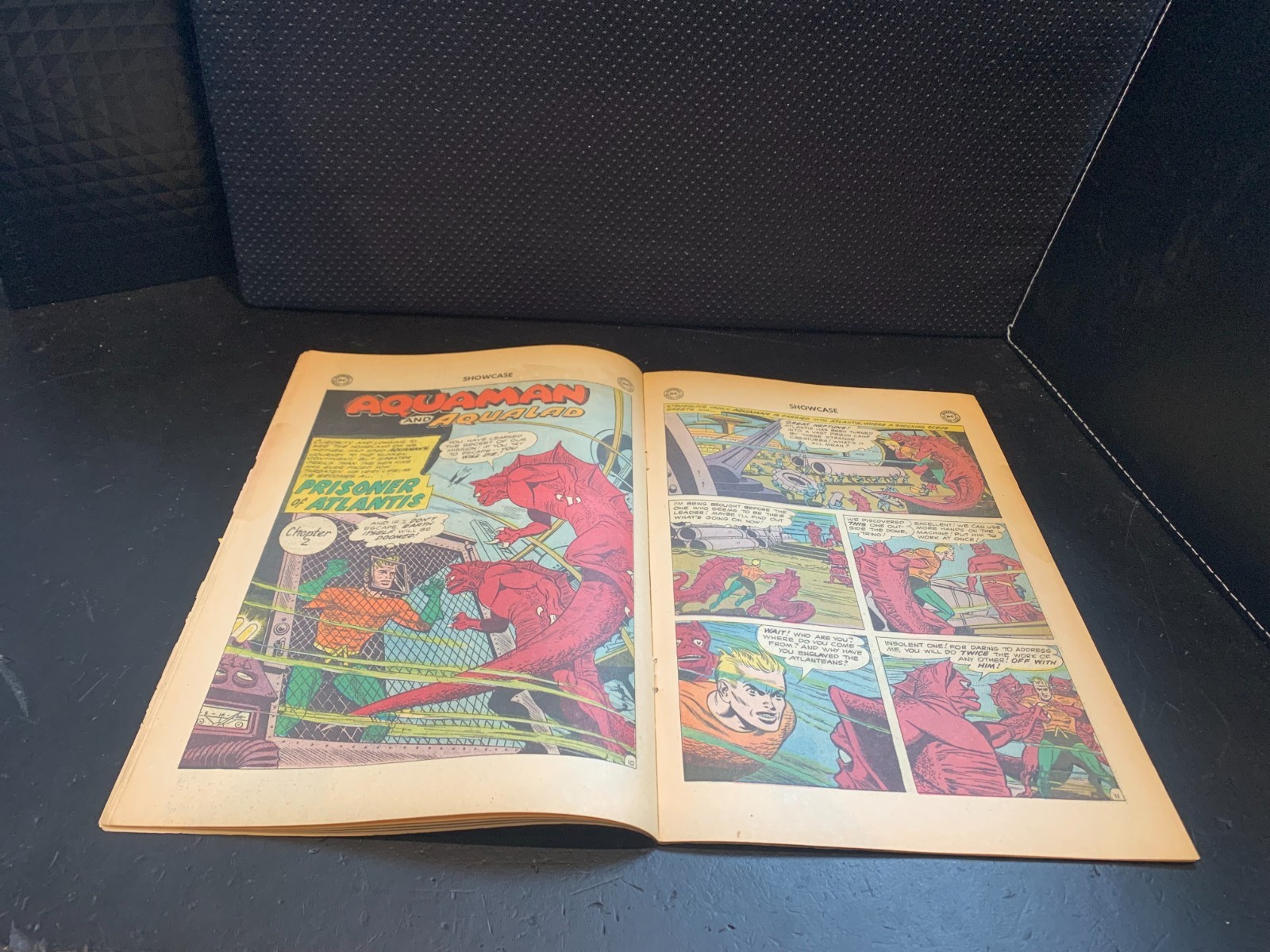 Showcase 30 1st Aquaman Origin G/VG 1961 Glossy