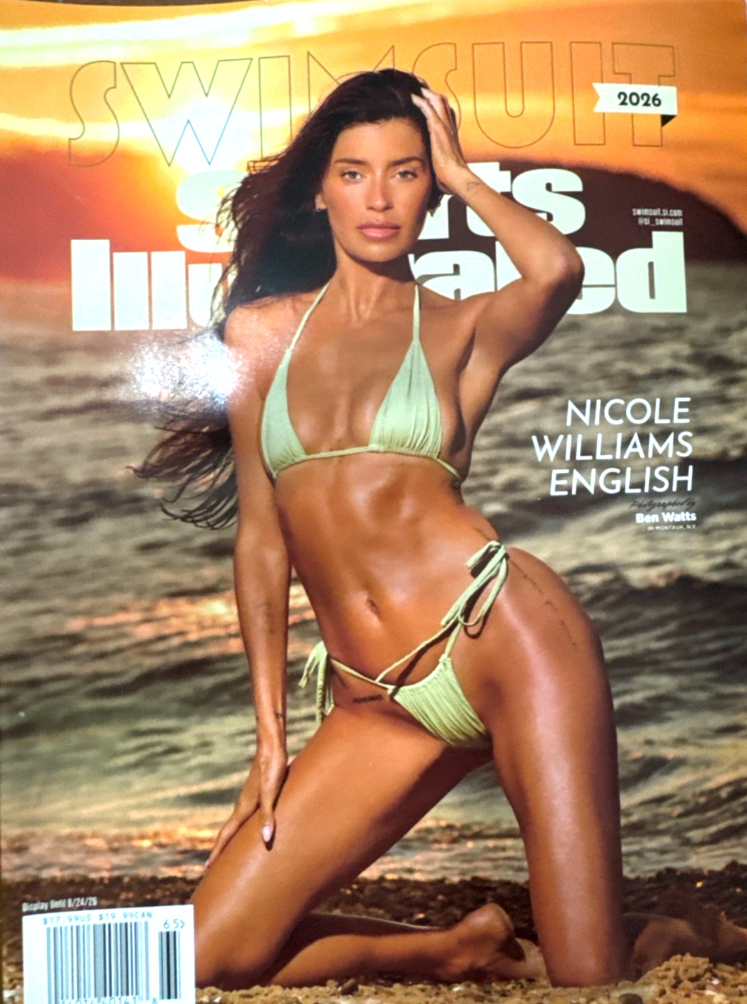 Sports Illustrated Swimsuit 2026 Nicole Williams English Newsstand Edition NEW