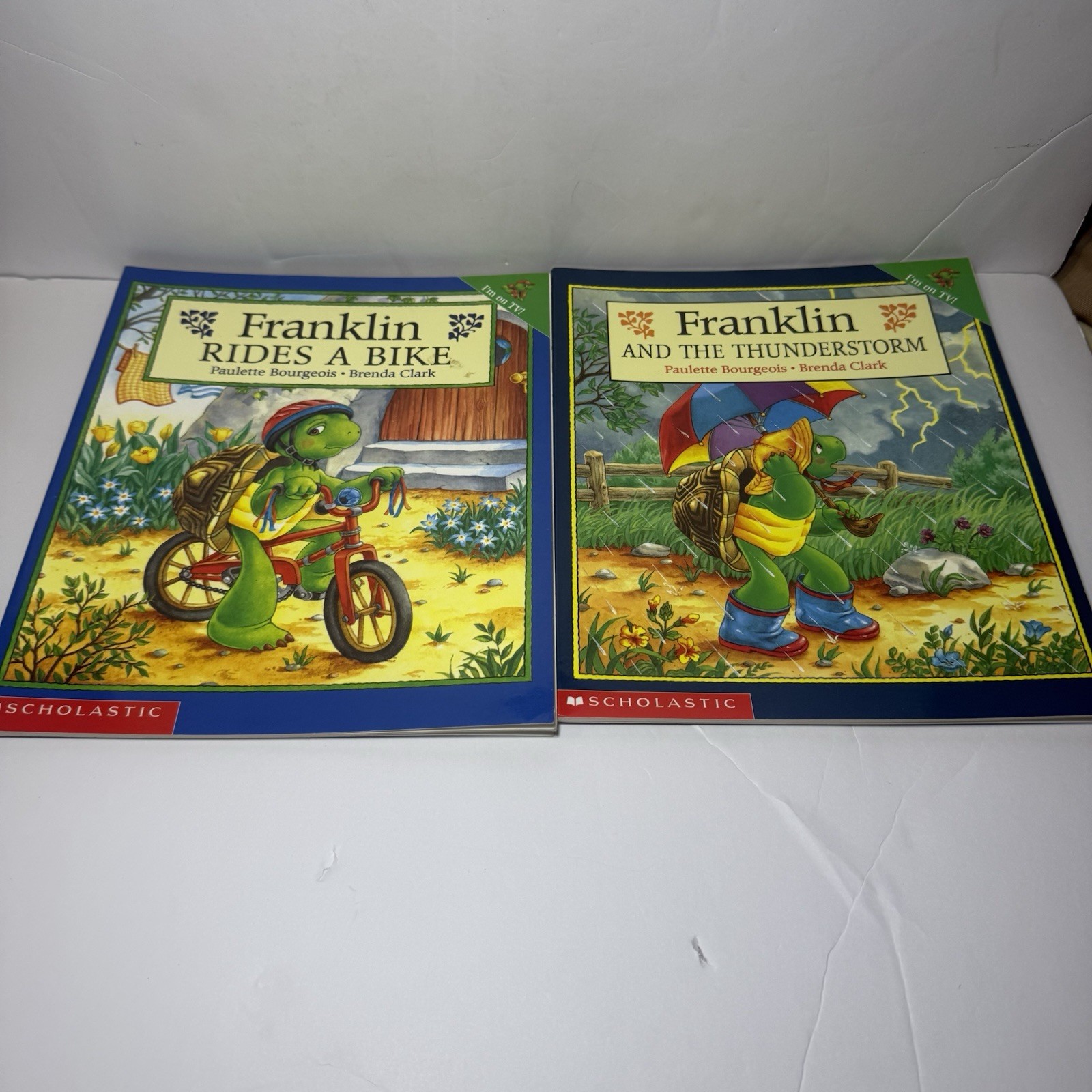 Lot Of 12 Franklin the Turtle Picture Books Paulette Bourgeois & Brenda Clark