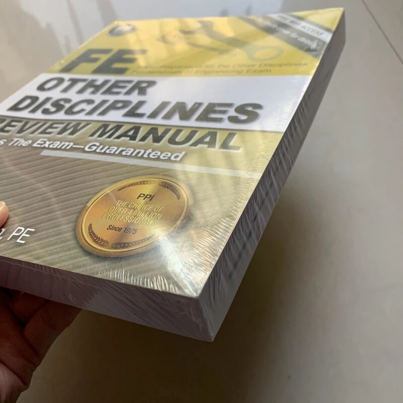PPI FE Other Disciplines Review Manual – a Comprehensive Review Guide to Pass…