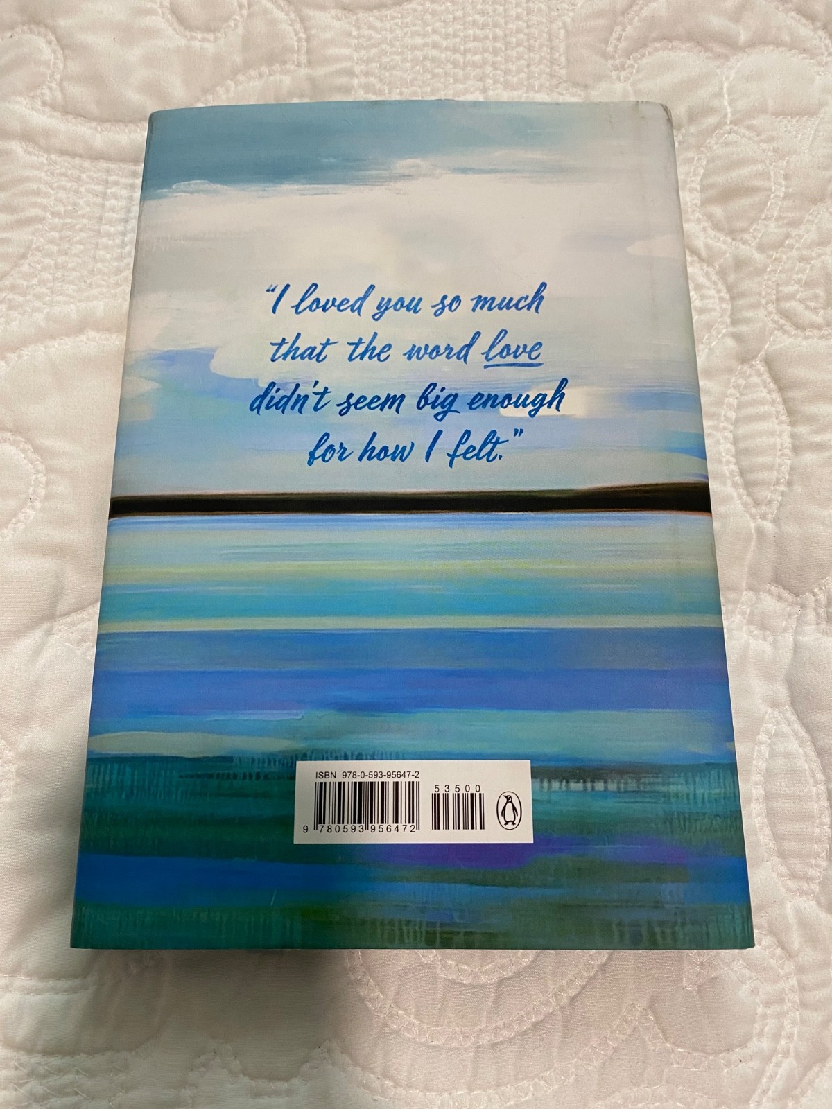 SPRAYED EDGE book – “Every Summer After” by Carley Fortune