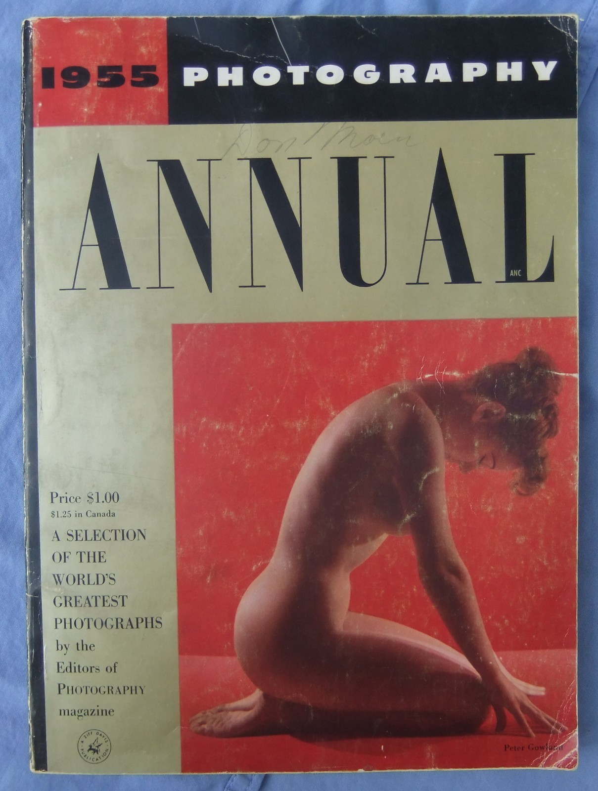 1955 Photography Annual Soft Cover Book 250 Pages with Wonderful Photography