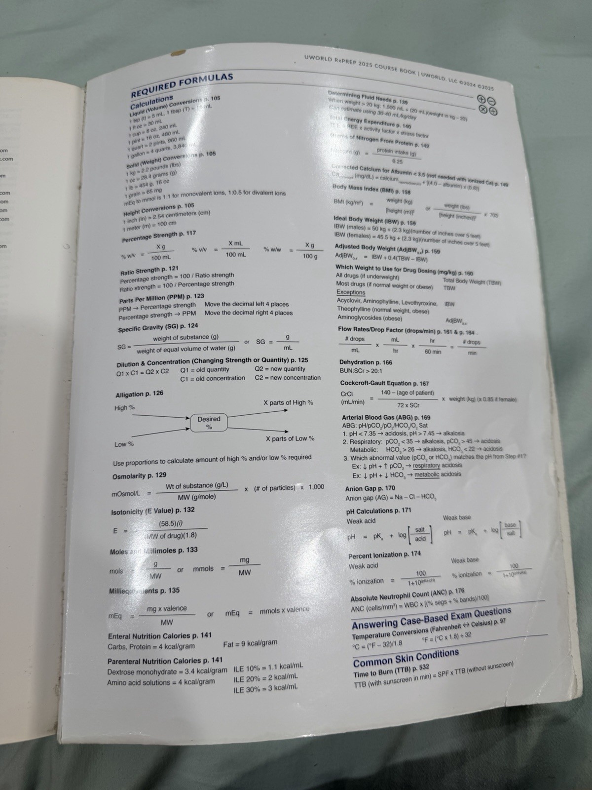 UWorld RxPrep’s 2025 NAPLEX New Course Book for Pharmacist License Exam