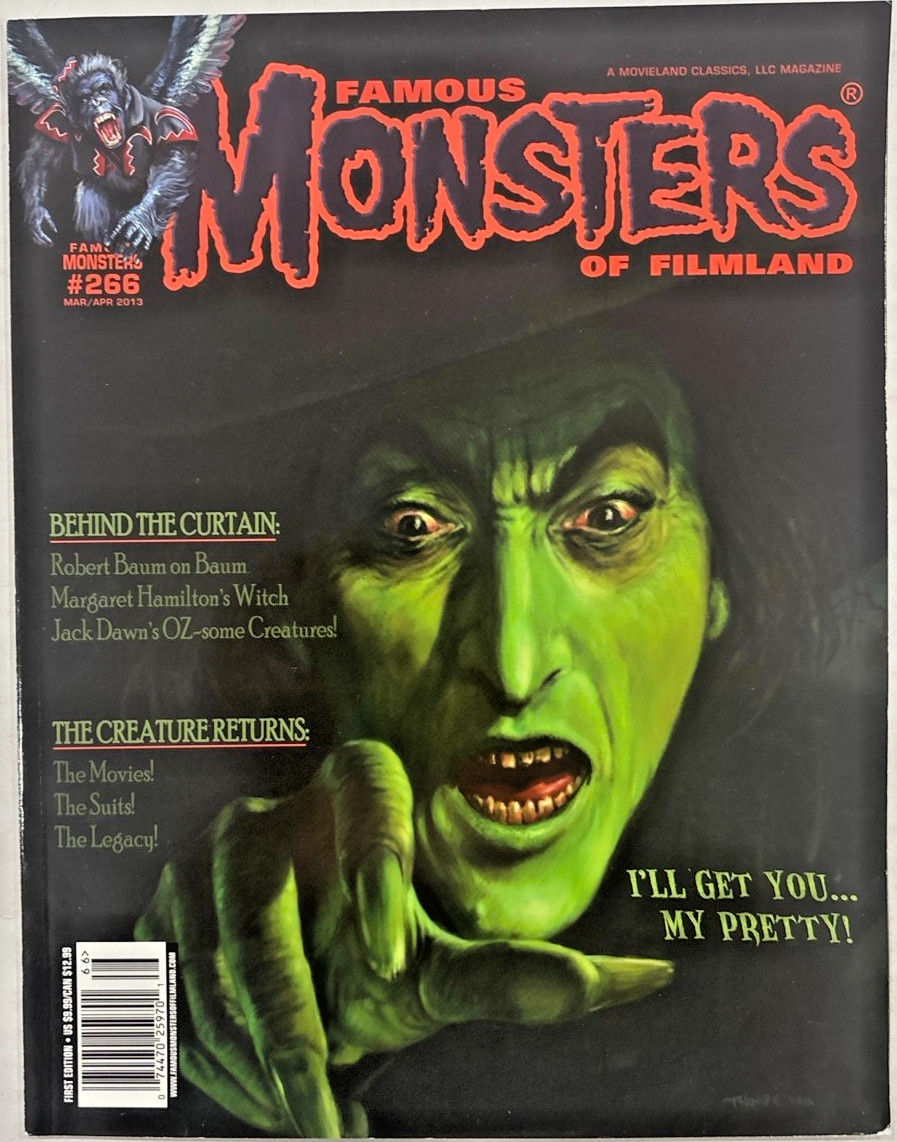 Famous Monsters of Filmland #266 Mar Apr 2013 Horror Magazine OZ