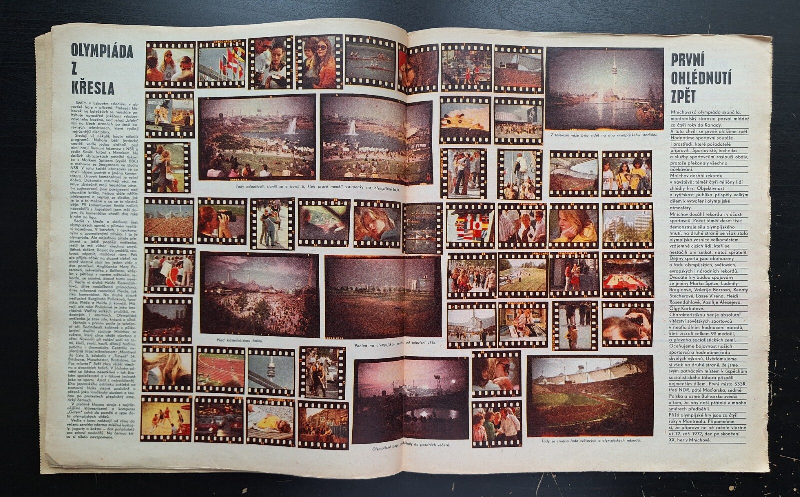 KAJA SAUDEK – COMIC LIPS TULLIAN No. 38, CZECH MAGAZINE MLADY SVET, No. 41/1972