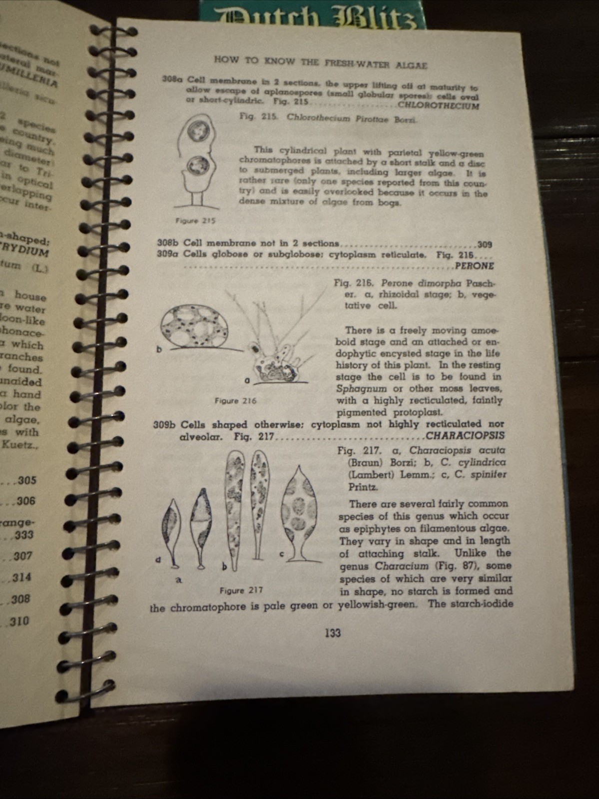 How to Know the Freshwater Algae 1st Edition by G. W. Prescott Spiral bound 1954