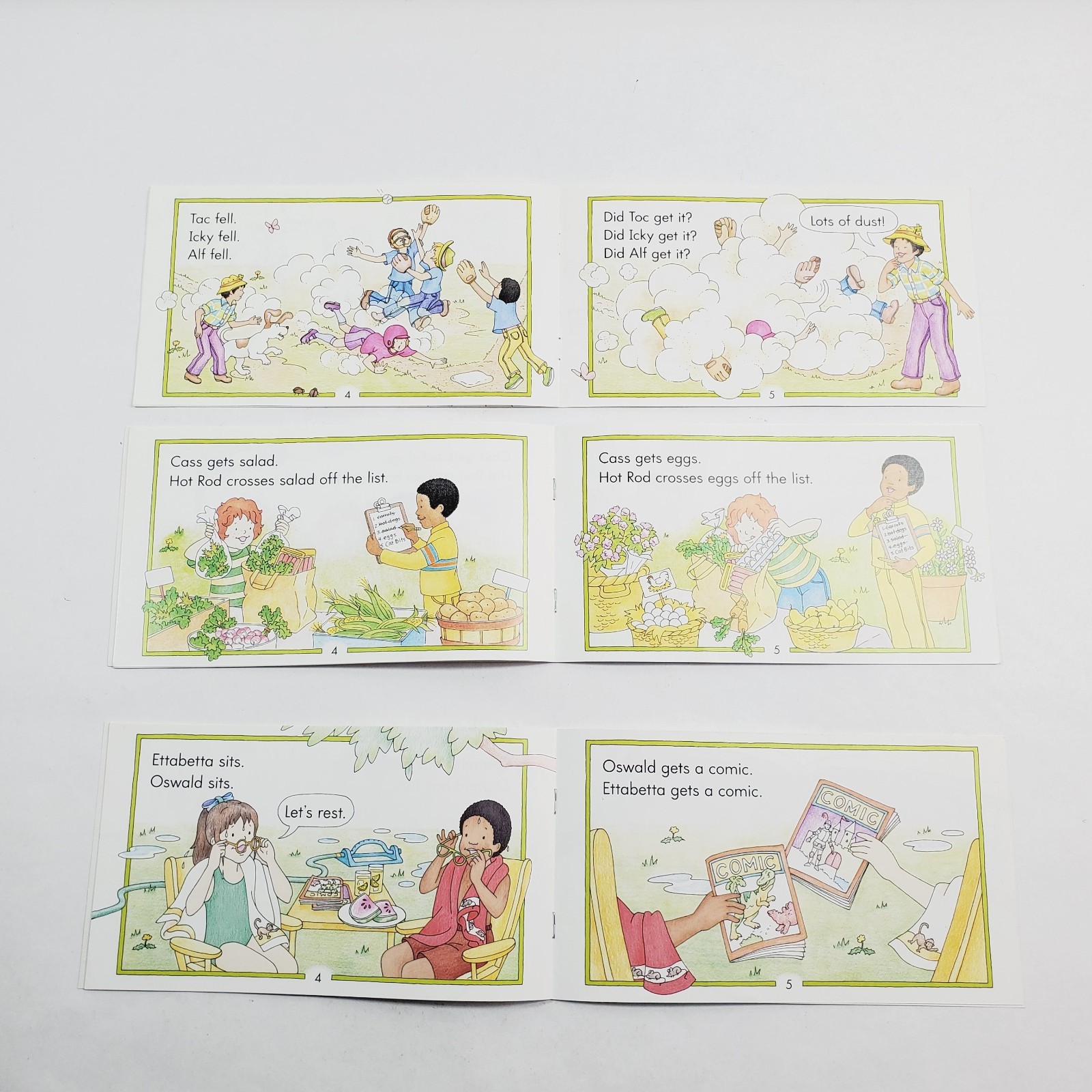 Lot of 9 Kindergarten Superkids Club Easy Library Units Early Readers Homeschool