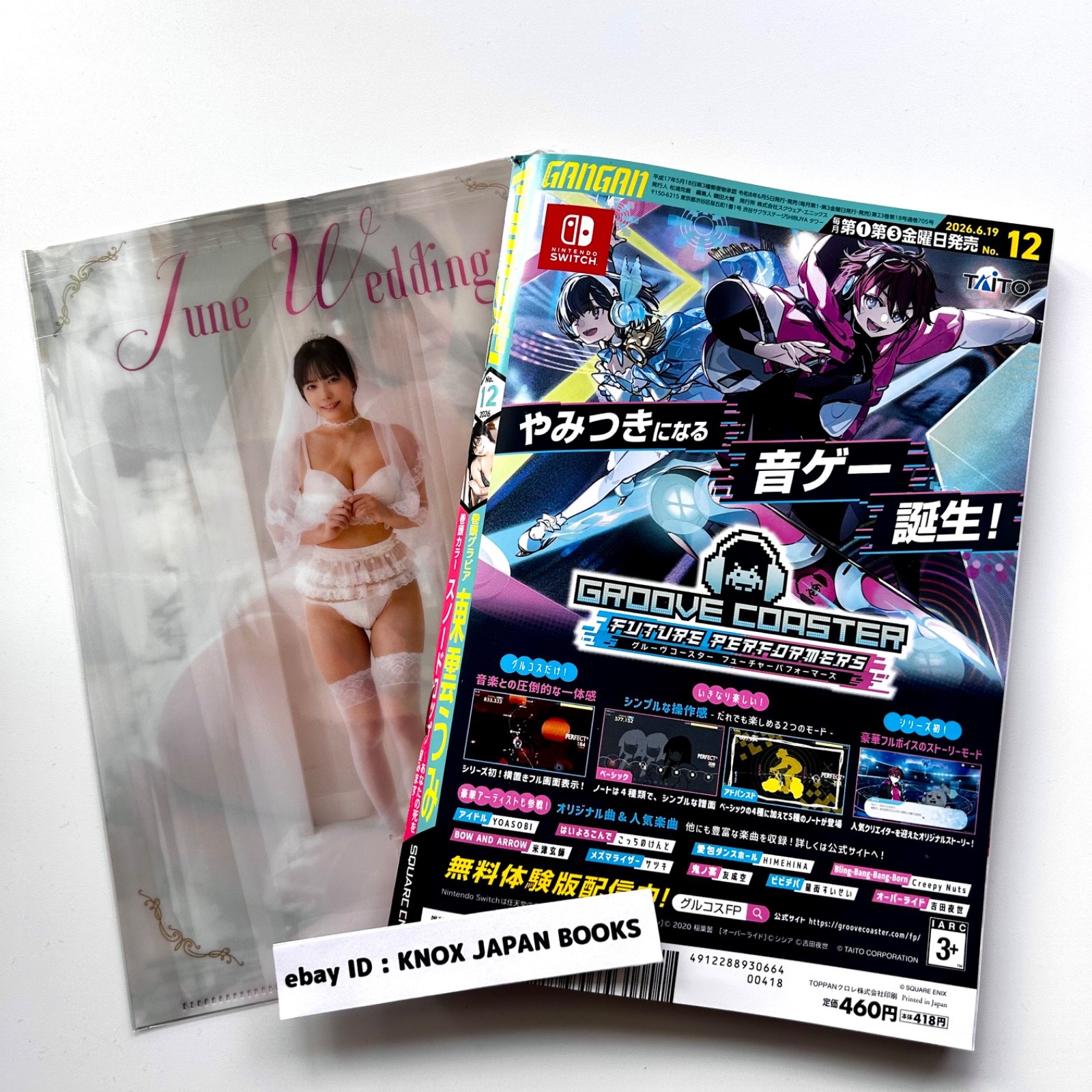 Young Gangan No.12 2026 Umi Shinonome Japanese Manga & Gravure magazine Japan
