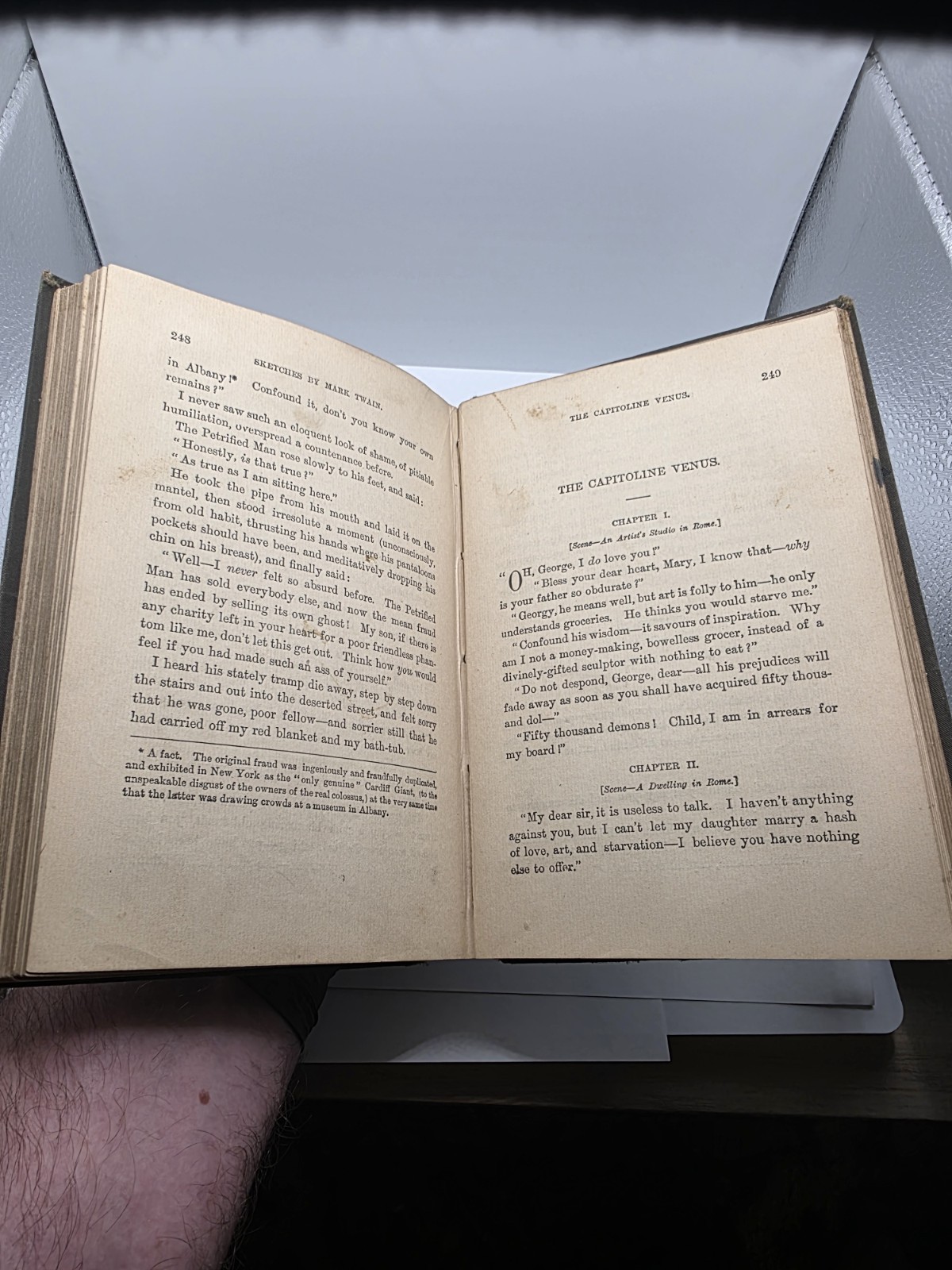1880 Mark Twain Sketches Slemmin & Higgins Canadian Pirated 1st Edition