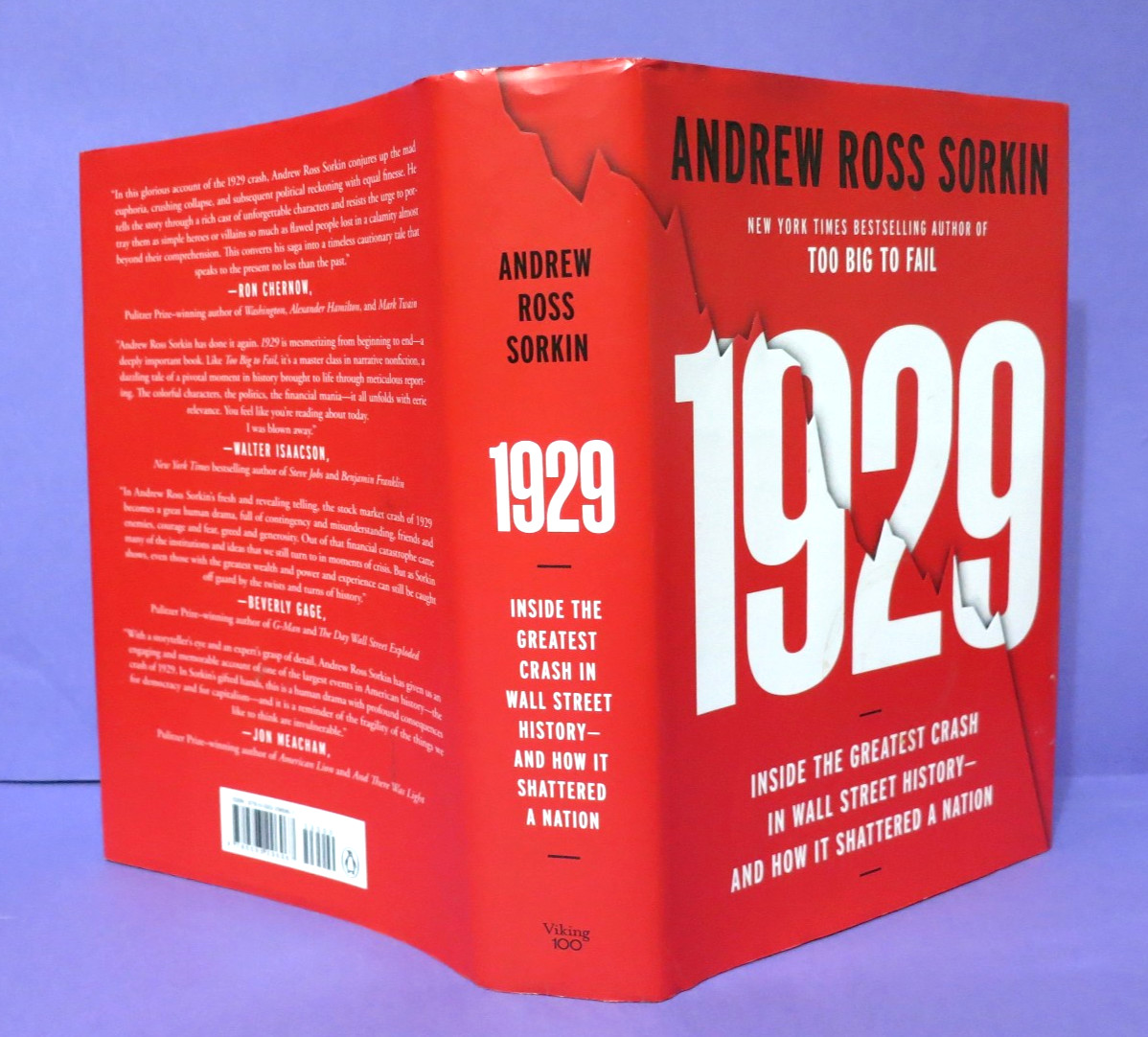 1929 by Andrew Ross Sorkin 2025 1st Edition/Print Hardcover DJ