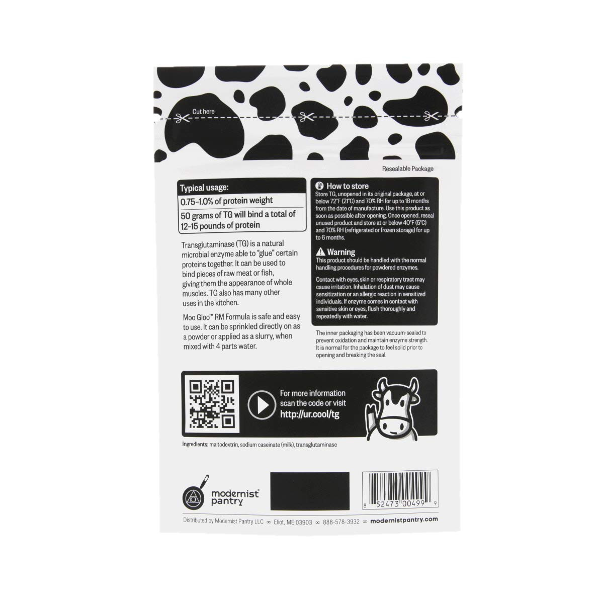 Transglutaminase [TG, Meat Glue] – RM Formula – 50G/2Oz