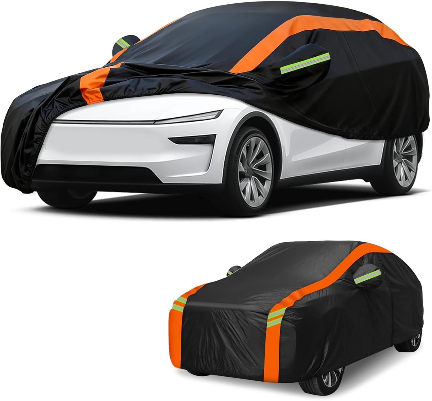 Car Cover for Tesla Model Y 2020-2026, Multi-Layer Automobiles Covers Waterproof