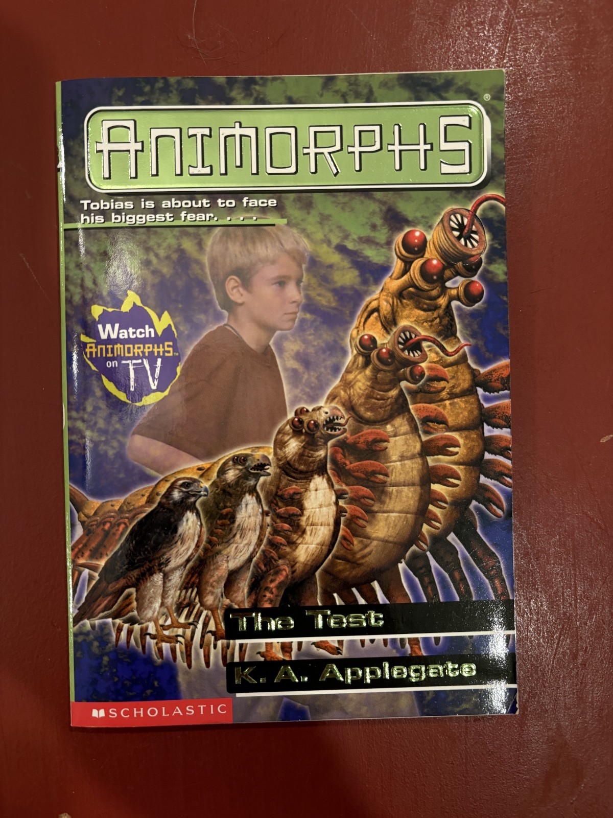 Animorphs #43 The Test KA Applegate Scholastic