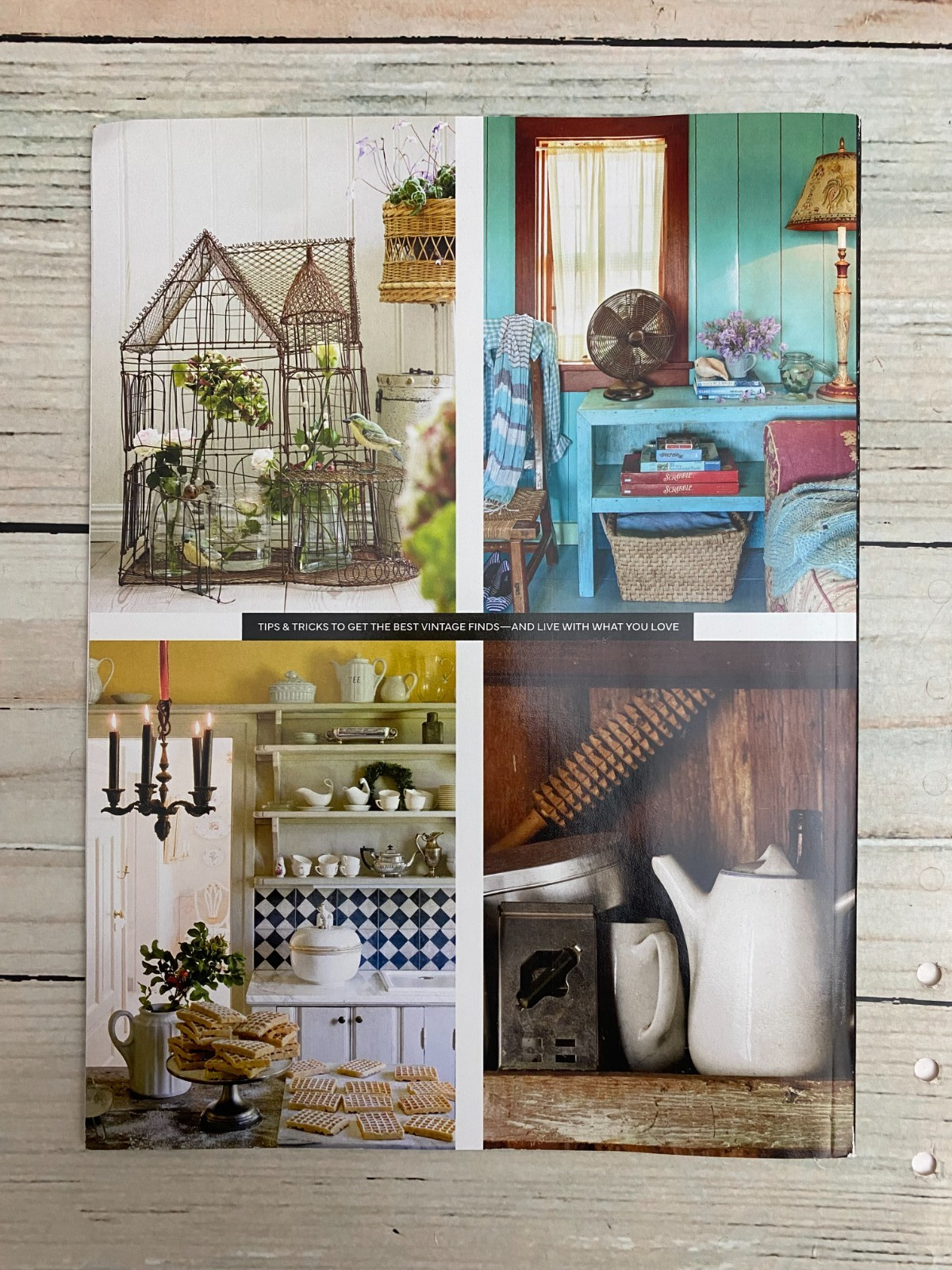 Flea Market Style June 2026 Magazine Decorate with what you love thrill of hunt