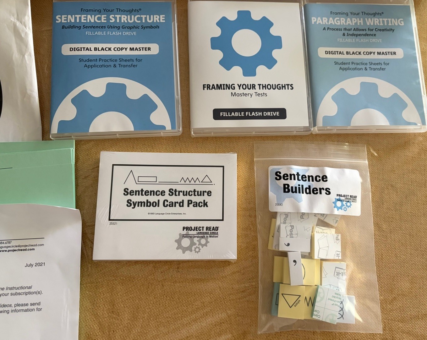 Project Read: Sentence Structure Online Instructional Curriculum (new)