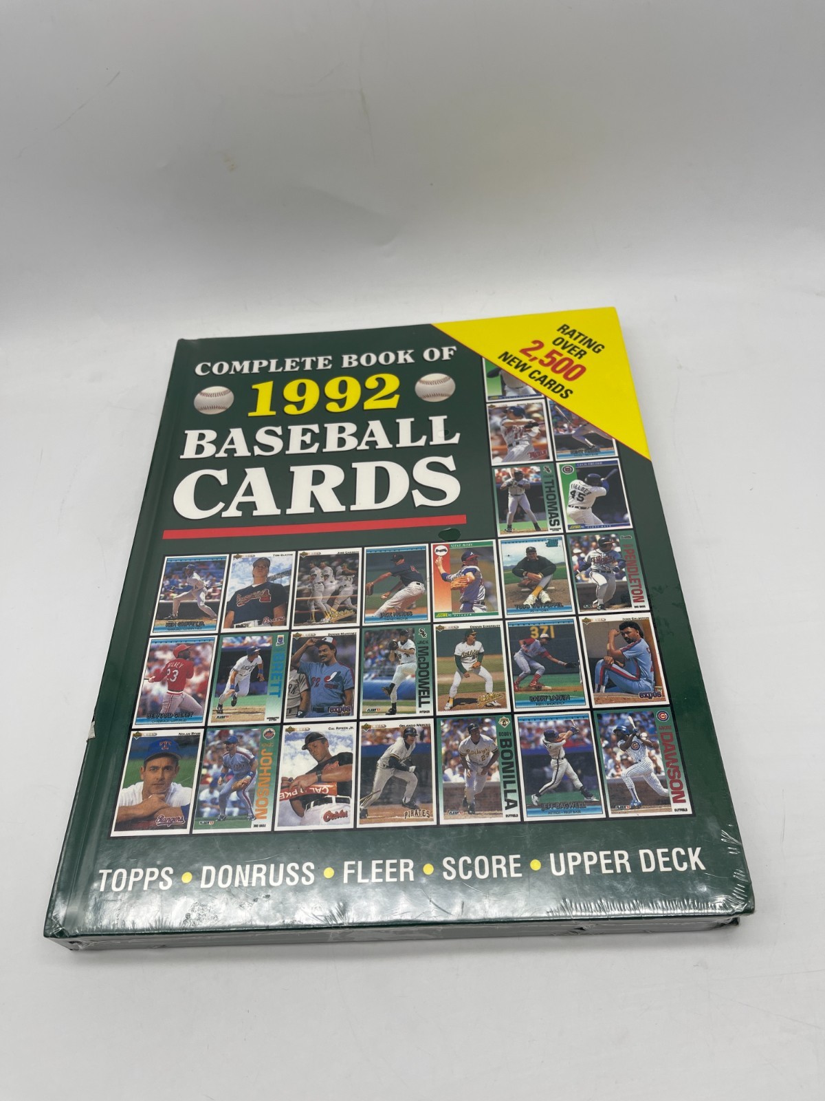 Complete Book of 1992 Baseball Card Topps Donruss Fleer Score UD Hard Cover NEW