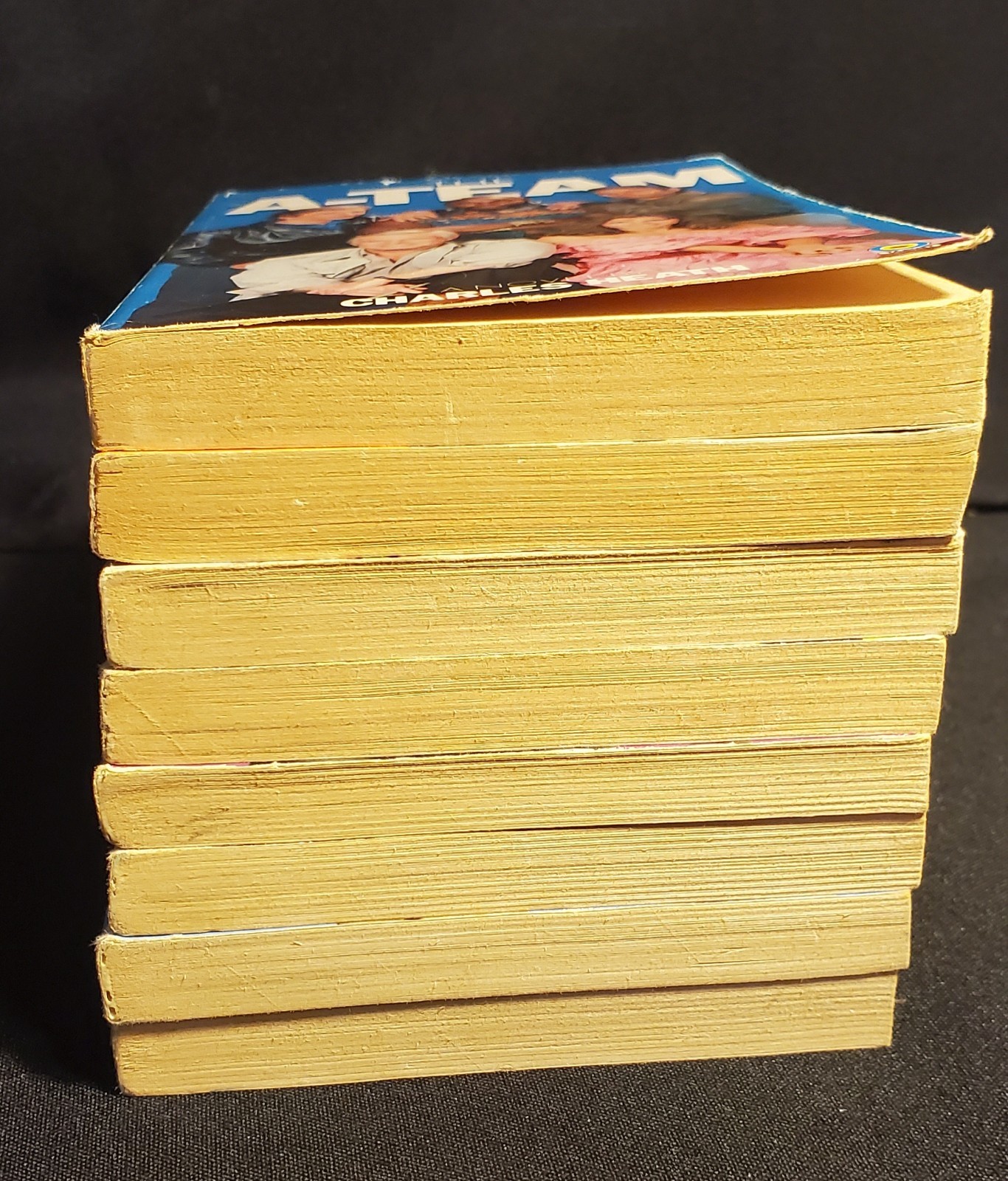 RARE Vintage A-Team Novels by Charles Heath – UK Version Target Books 84-85